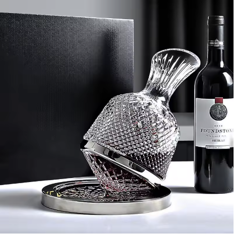 Decanter Vino Rotante - L’Accessorio Must-Have per Sommelier