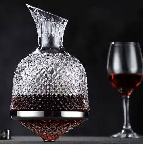 Decanter Vino Rotante - L’Accessorio Must-Have per Sommelier