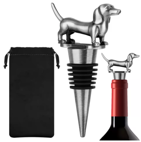 Tappo con Animali Raffinati - Design Unico per Bottiglie di Vino